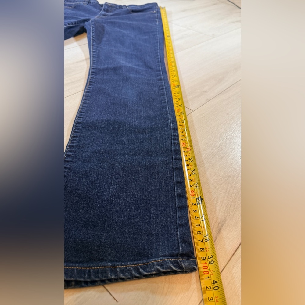 Lauren Ralph Lauren Modern Straight Leg Jeans Dark Indigo Wash Size 6 - Picture 15 of 16